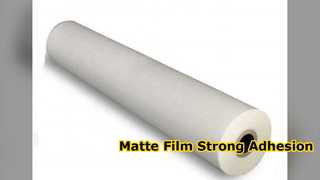 ฟิล์มเคลือบด้าน BOPP ยึดเกาะสูง 35 Mic