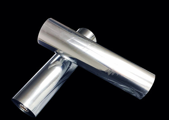 ราคาดี ความกว้างที่สามารถปรับแต่งได้ 21μm อลูมิเนียมที่เสริมพลังด้วยพลาสมา สับสราท BOPET ที่โลหะสําหรับการพิมพ์ความเร็ว Flexographic 3000m Rolls ออนไลน์