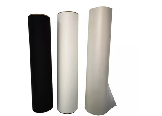 Good price 30 Mic Grainable Matte Black Soft Touch Thermal Lamination Film สําหรับการพิมพ์กระดาษ ออนไลน์