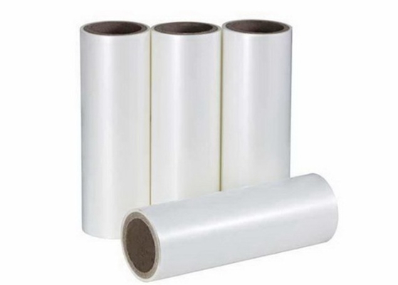 Good price 1 นิ้ว Core 25 mic Bopp ทนทานอ่อน-สัมผัส ทนต่อรอยขีดขีด ฟิล์มละเมนความร้อนเนียนแมท สําหรับละเมนกระดาษ 4000m ออนไลน์