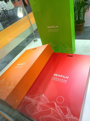 Good price 33 มิกรออนไลน์ สะอาดต่อสิ่งแวดล้อม การเคลือบผิวเคลือบเปลือกเทอร์มัลฟิล์มสําหรับกล่อง ออนไลน์
