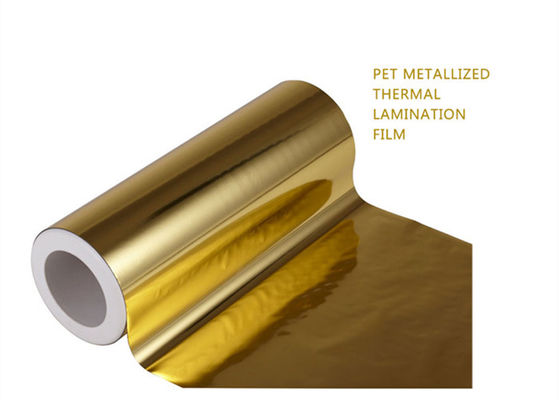 Good price ทองเคลือบ PET หนัง laminating โพลิเอสเตอร์บรรจุ 1000 มม สําหรับกระดาษกระดาษกระดาษกระดาษ ออนไลน์